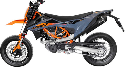 KTM 690 Enduro R 19 - 24 Slip - on udstødning - LeoVince Nero - Pitboxen.dk