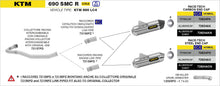 KTM 690 SMC R 2019-2020 Arrow udstødning. Slip-on udstødninger, komplette udstødninger, manifold/forrør. Find det hos Pitboxen.dk