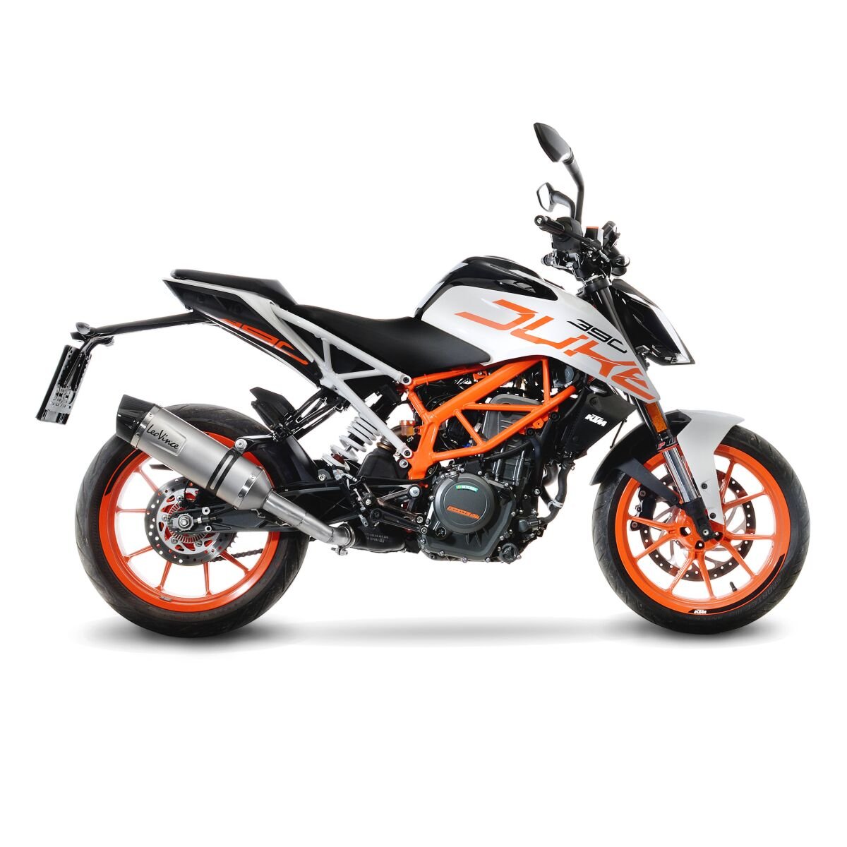KTM Duke 390 17 - 20 Slip - on udstødning - LeoVince LV - 1 - Pitboxen.dk