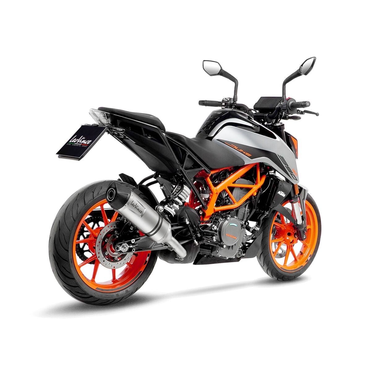 KTM Duke 390 21 - 23 Slip - on udstødning - LeoVince LV - 1 - Pitboxen.dk
