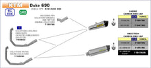 KTM DUKE 690 2016-2018 Arrow udstødning. Slip-on udstødninger, komplette udstødninger, manifold/forrør. Find det hos Pitboxen.dk