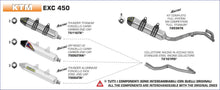KTM EXC 450 2013- Arrow udstødning. Slip-on udstødninger, komplette udstødninger, manifold/forrør. Find det hos Pitboxen.dk