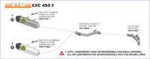 KTM EXC 450 F 2020- Arrow udstødning. Slip-on udstødninger, komplette udstødninger, manifold/forrør. Find det hos Pitboxen.dk