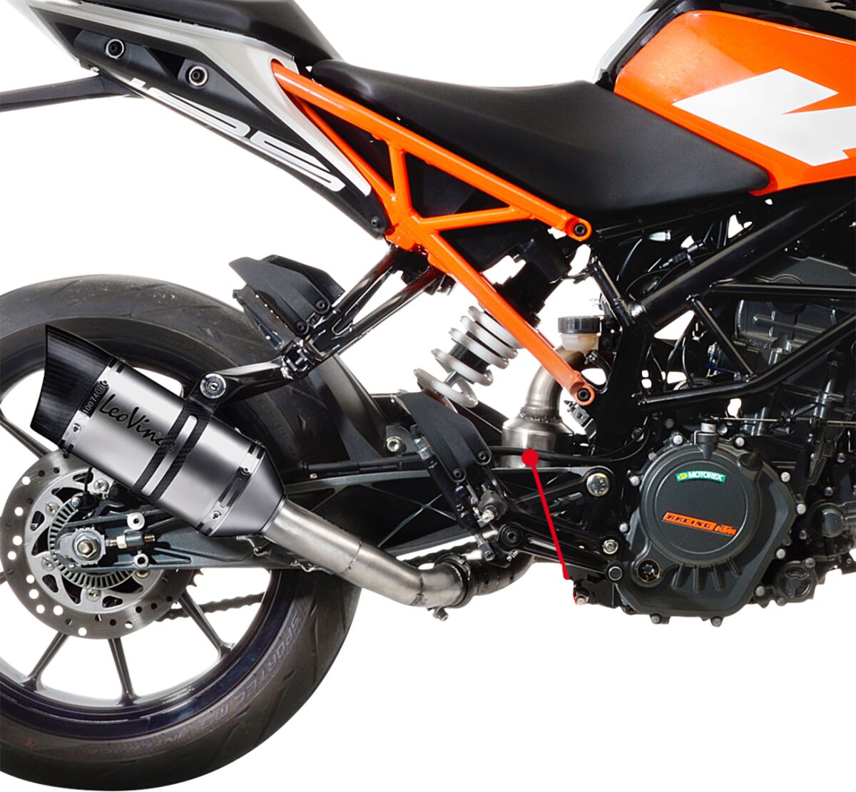 KTM RC 390 17 - 19 De - Cat - LeoVince - Pitboxen.dk