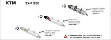 KTM SX-F 250 2011- Arrow udstødning. Slip-on udstødninger, komplette udstødninger, manifold/forrør. Find det hos Pitboxen.dk