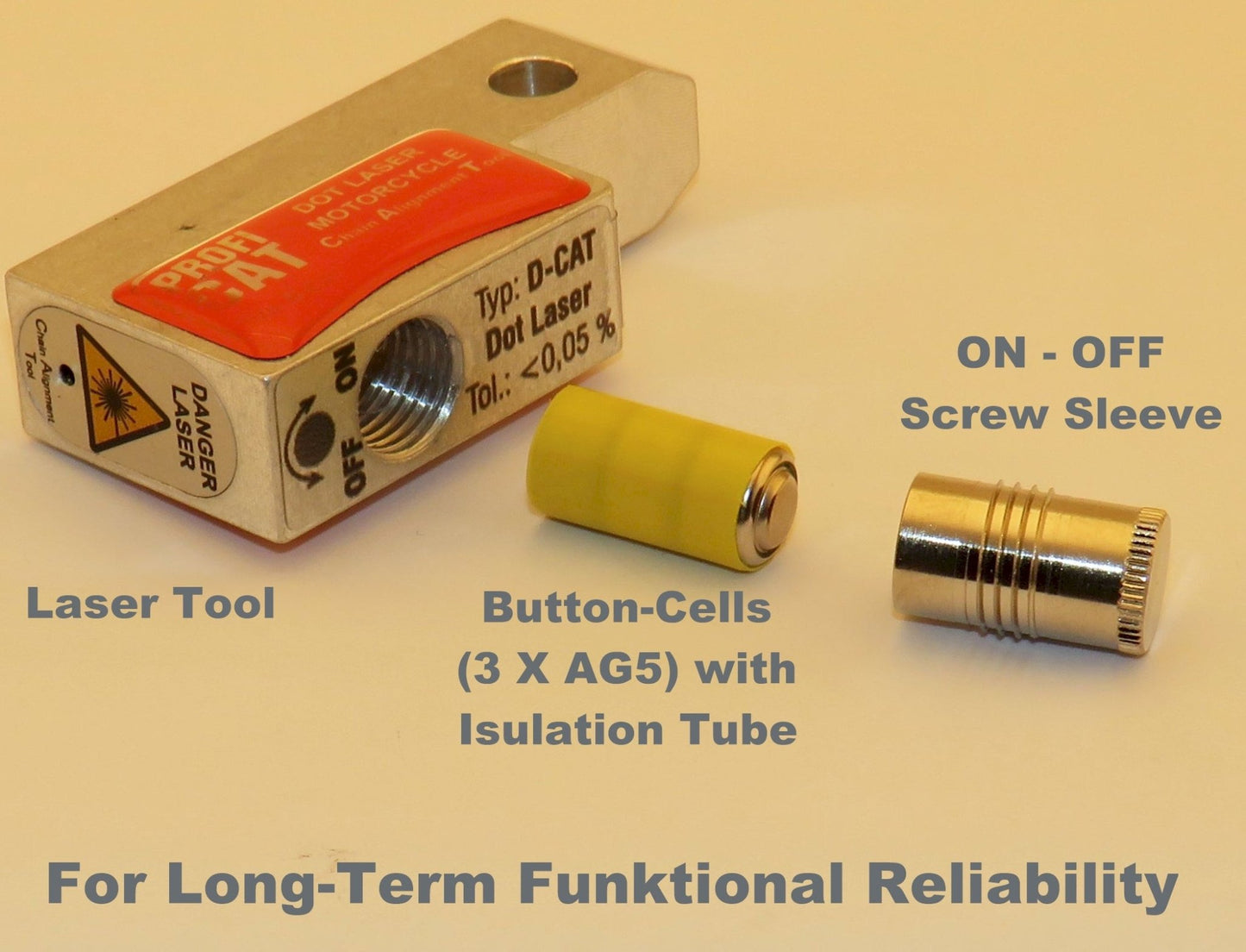 Laser kædejustering - Profi Cat, Dot - Pitboxen.dk