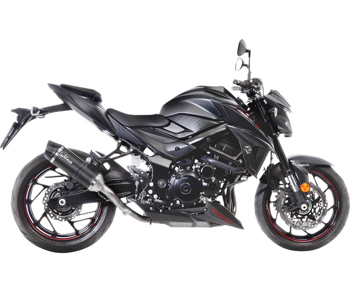 Leo Vince Slip - On til Suzuki GSX - S 750 (2017 - 2020) - LV One Evo Carbon - Pitboxen.dk