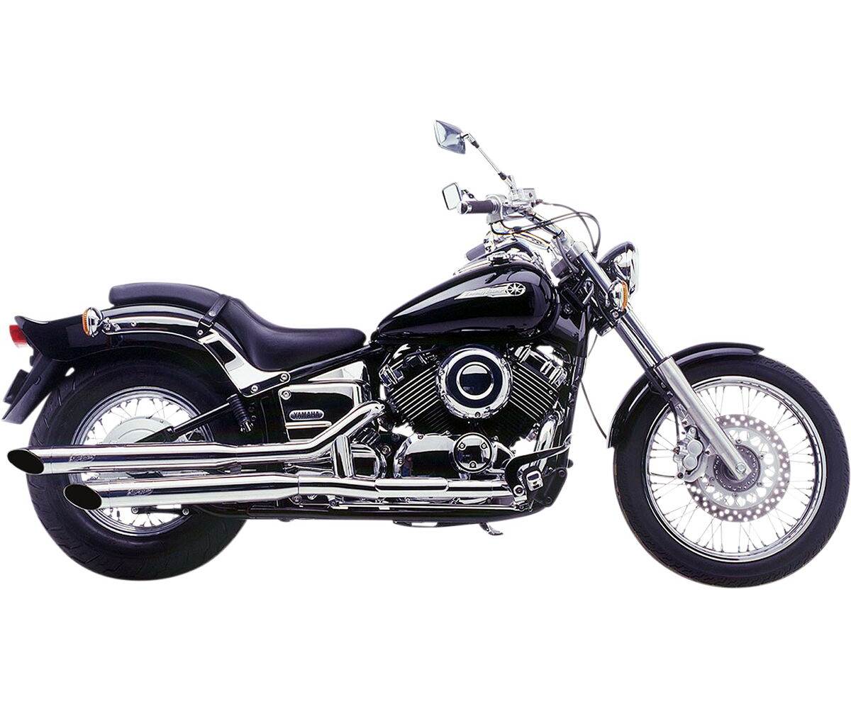 Leo Vince slip - on udstødninger til Yamaha XVS650 Dragstar 1996 - 2003 - Pitboxen.dk