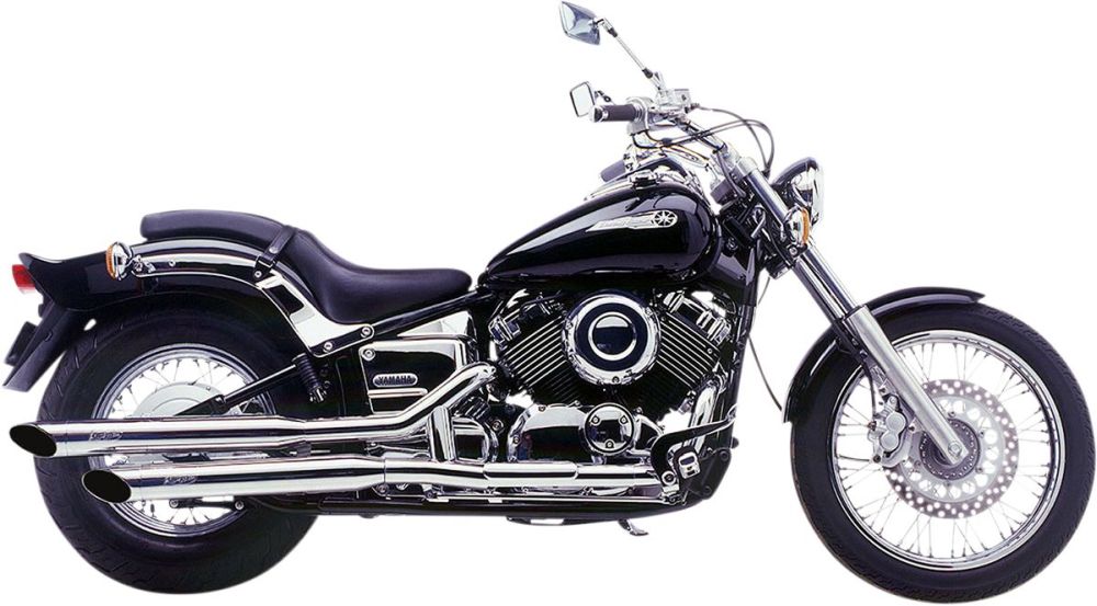 Leo Vince slip - on udstødninger til Yamaha XVS650 Dragstar 1996 - 2003 - Pitboxen.dk