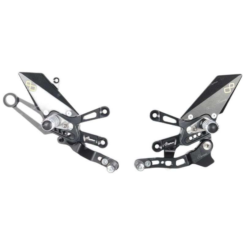 Lightech Rearset til Aprilia Tuono V4 1100 Factory (2021 - 2023) - Pitboxen.dk