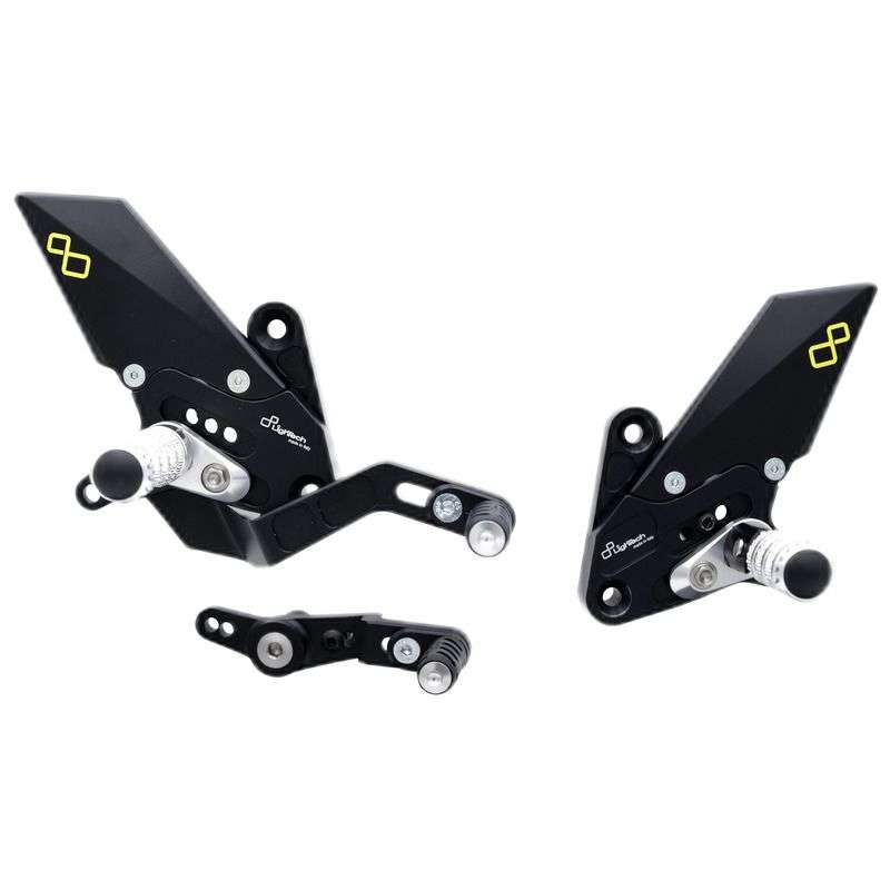 Lightech Rearset til Yamaha Tracer 9GT (2023 - 2023) - Pitboxen.dk