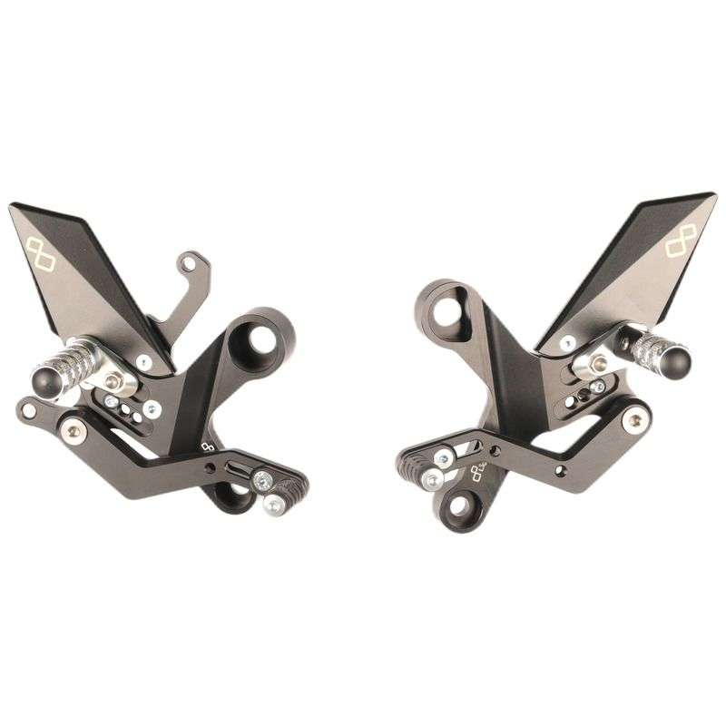 Lightech Rearset til Yamaha XSR900 (2013 - 2019) - Pitboxen.dk