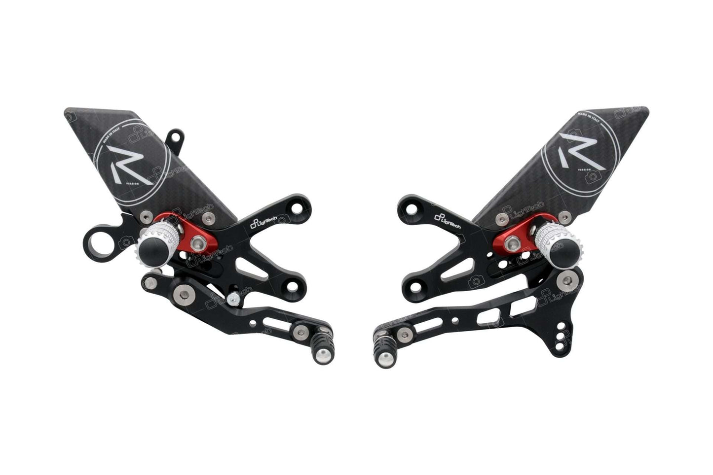 Lightech Type R rearset til Aprilia Tuono V4 (2011 - 2017) - Pitboxen.dk