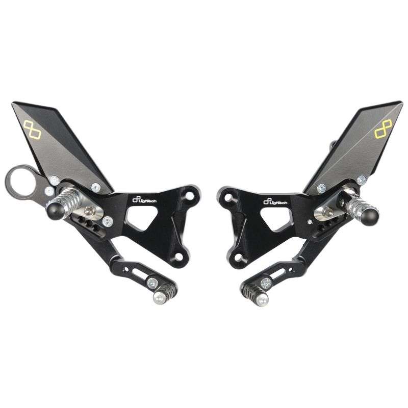 Lightech Type W rearset til Bmw S1000R (2014 - 2016) - Pitboxen.dk