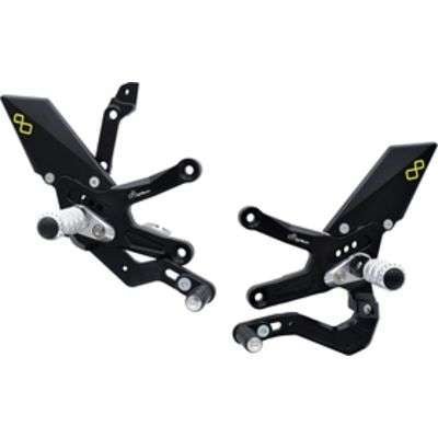 Lightech Type W rearset til Kawasaki ZX10R (2021 - 2023) - Pitboxen.dk