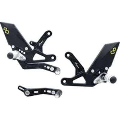 Lightech Type W rearset til Triumph SpeedTriple RS1200 (2021 - 2022) - Pitboxen.dk