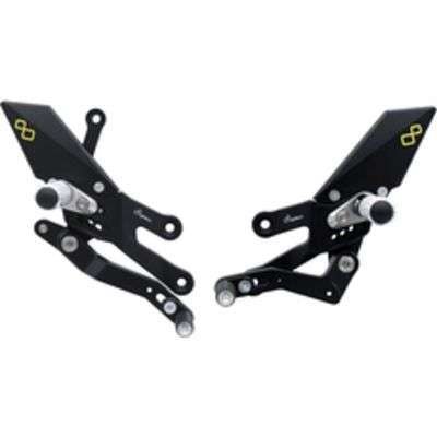 Lightech Type W rearset til Yamaha R7 (2022 - 2023) - Pitboxen.dk