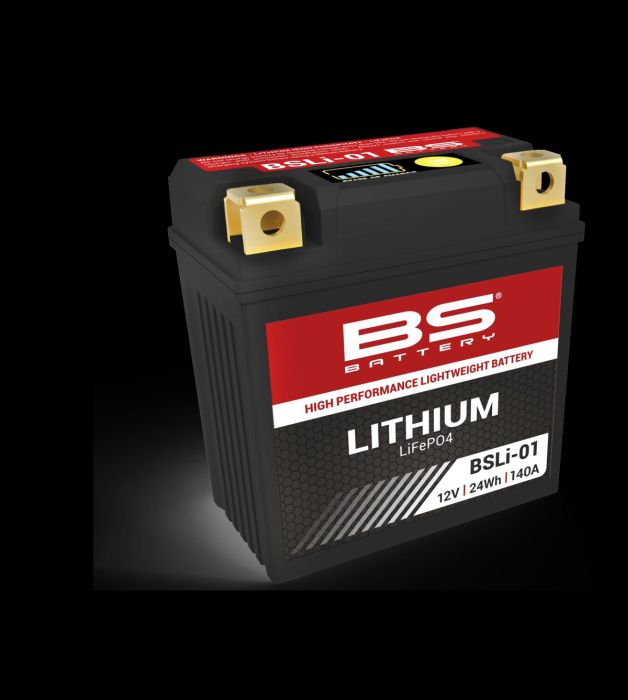 Lithium motorcykelbatteri - BSLI01 (24Wh) - Pitboxen.dk