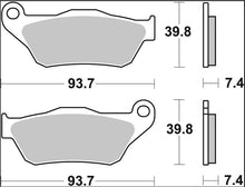 Mbk SKYCRUISER 125 06 - 13 m.fl. bremseklodser, Carbon keramisk (OEM) - Brembo - Pitboxen.dk
