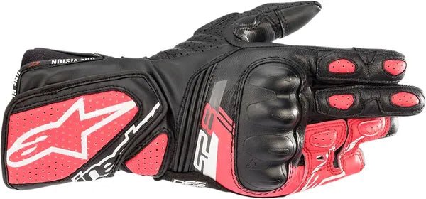 MC handsker til kvinder - Alpinestars Stella - Diva Pink