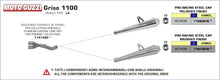 Moto Guzzi GRISO 1100 2005-2011 Arrow udstødning. Slip-on udstødninger, komplette udstødninger, manifold/forrør. Find det hos Pitboxen.dk