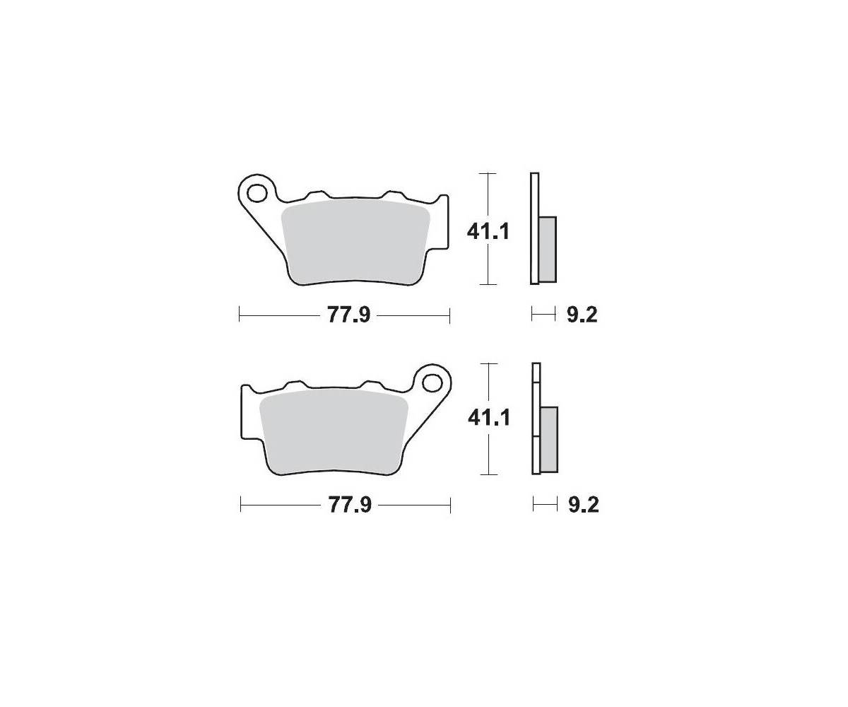 Moto - Master keramiske bremseklodser til motorcykel - Pitboxen.dk