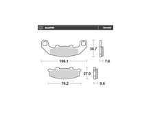 Moto-Master bremseklodser til mc - Keramiske