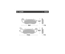 Moto-Master bremseklodser til mc - Keramiske