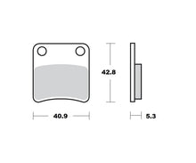 Moto-Master bremseklodser til mc - Keramiske