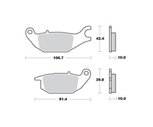 Moto-Master bremseklodser til mc - Keramiske
