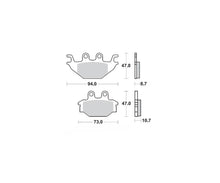 Moto-Master bremseklodser til mc - Keramiske
