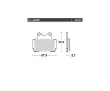Moto-Master bremseklodser til mc - Keramiske