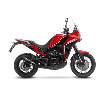 Moto Morini X - Cape 650 21 - 24 Slip - on udstødning - LeoVince LV Pro Carbon - Pitboxen.dk