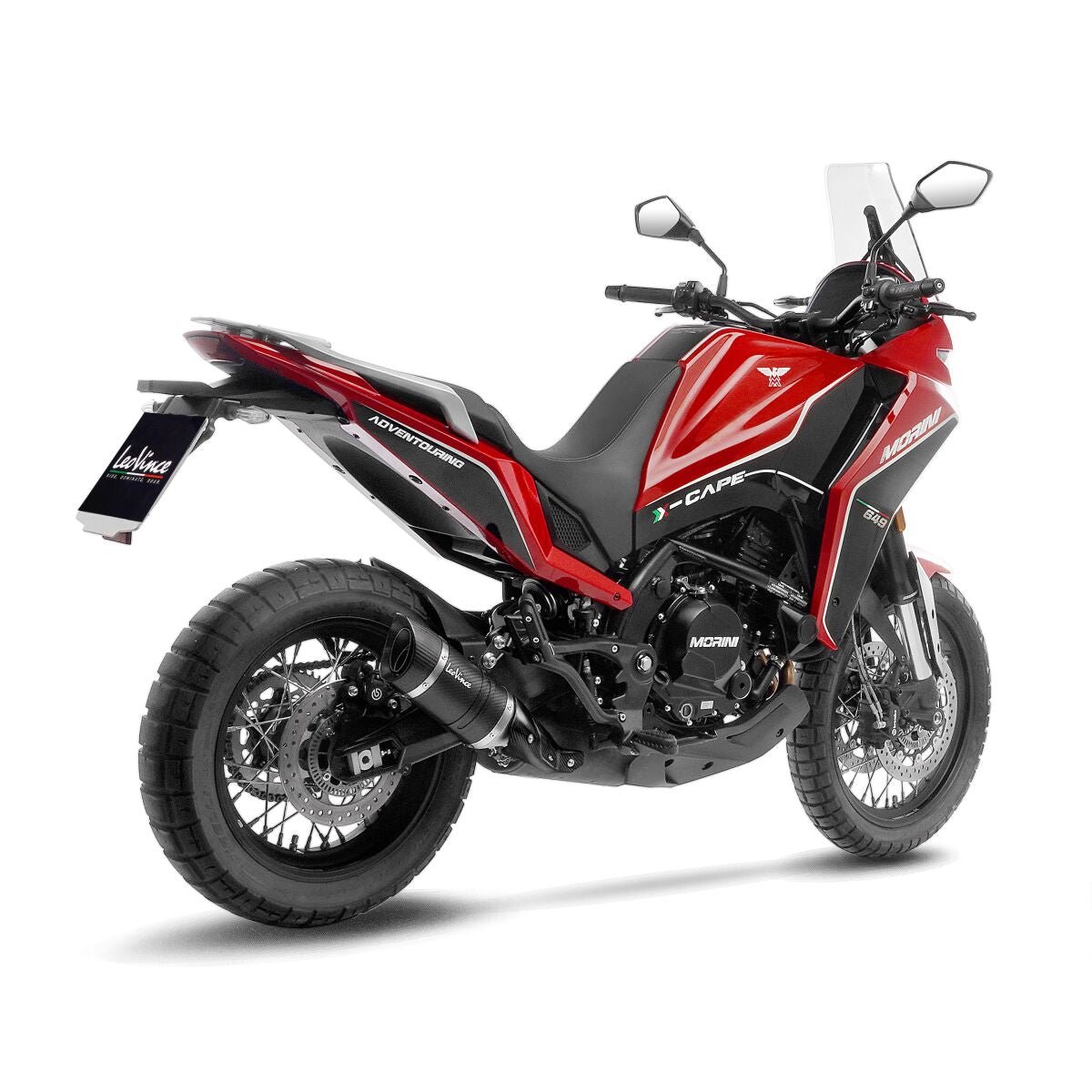 Moto Morini X - Cape 650 21 - 24 Slip - on udstødning - LeoVince LV Pro Carbon - Pitboxen.dk