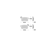 Motomaster bremseklodser til Off Road - Nitro