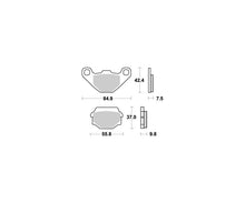 Motomaster bremseklodser til Off Road - Nitro