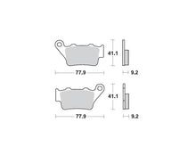 Motomaster sinter bremseklodser til Off Road - Racing GP