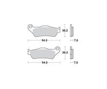 Motomaster Sinter Bremseklodser til Offroad – Racing GP Serie - Pitboxen.dk