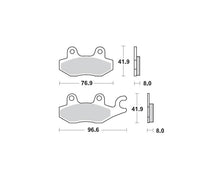 Motomaster bremseklodser til ATV - Sinter Pro Racing