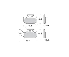 Motomaster bremseklodser til ATV - Sinter Pro Racing