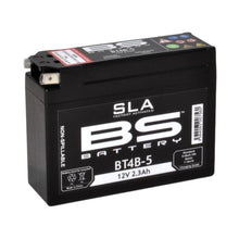 Motorcykelbatteri BS BT4B - 5 SLA (vedligeholdelsesfrit) - Pitboxen.dk