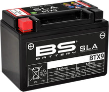 Motorcykelbatteri BS BTX9 SLA (vedligeholdelsesfrit) - Pitboxen.dk