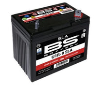 Motorcykelbatteri BS U1R - 9 SLA (vedligeholdelsesfrit) - Pitboxen.dk