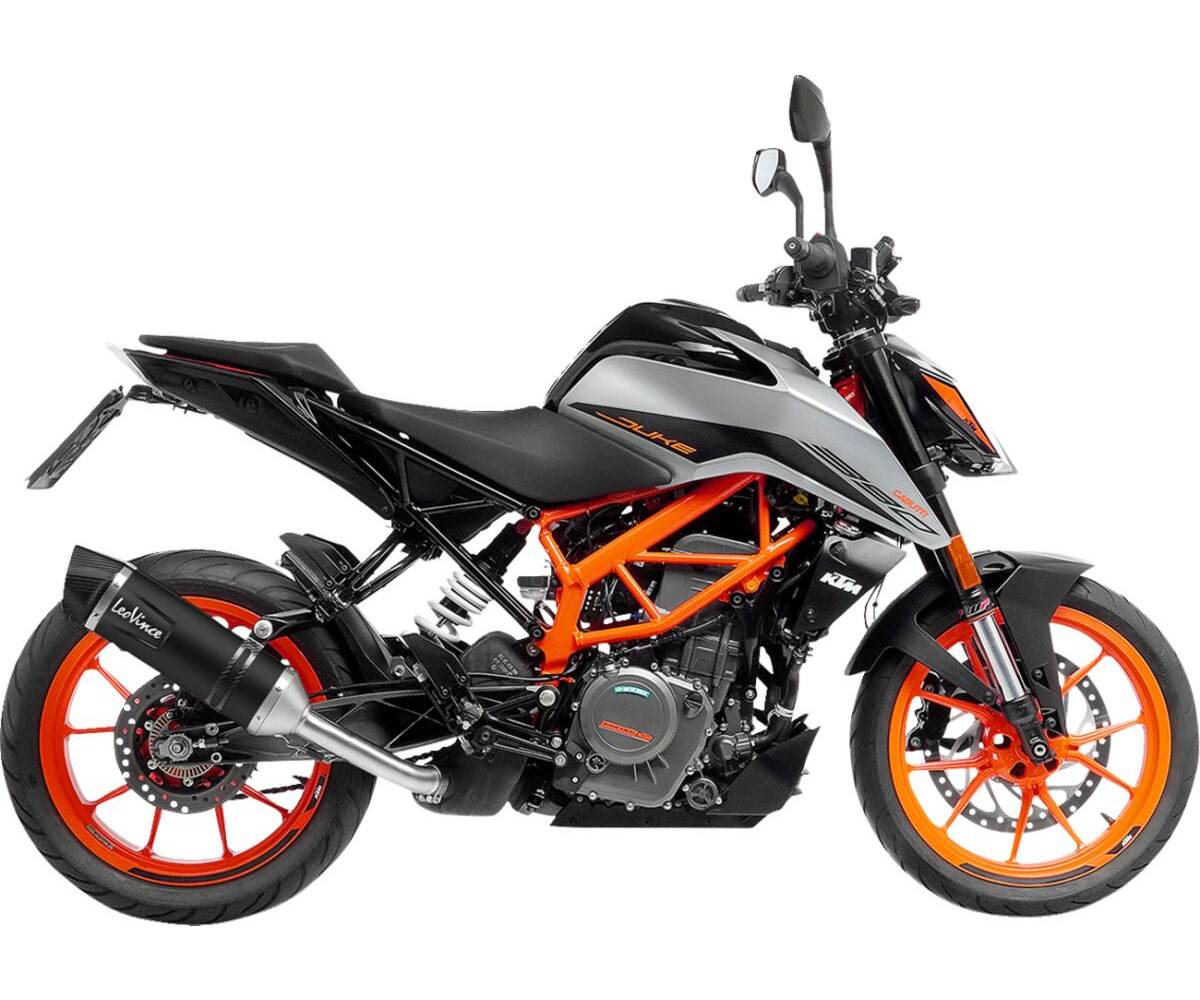 MUFFLER LV1 DUKE 390 BK - Pitboxen.dk