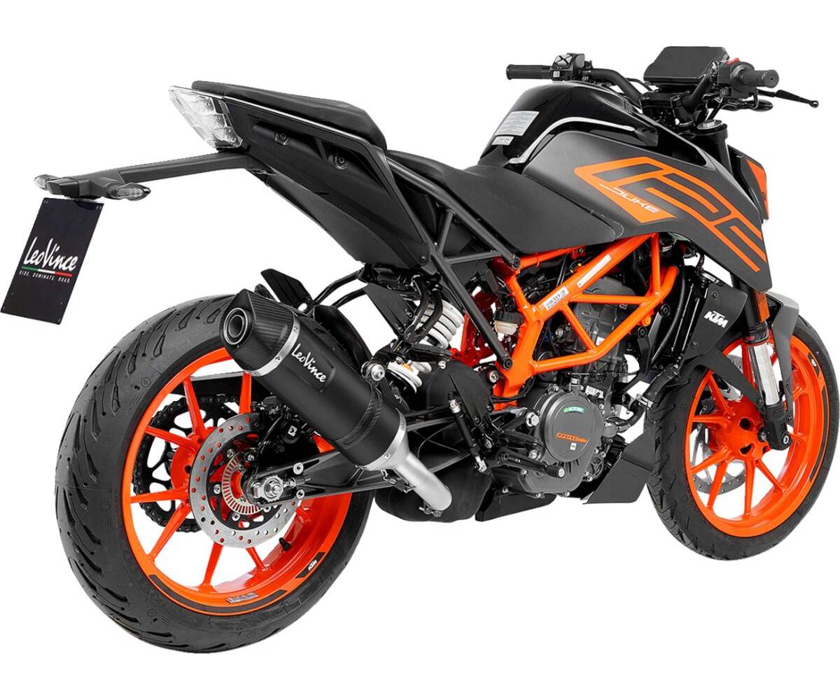 MUFFLER LV1 DUKE 390 BK - Pitboxen.dk