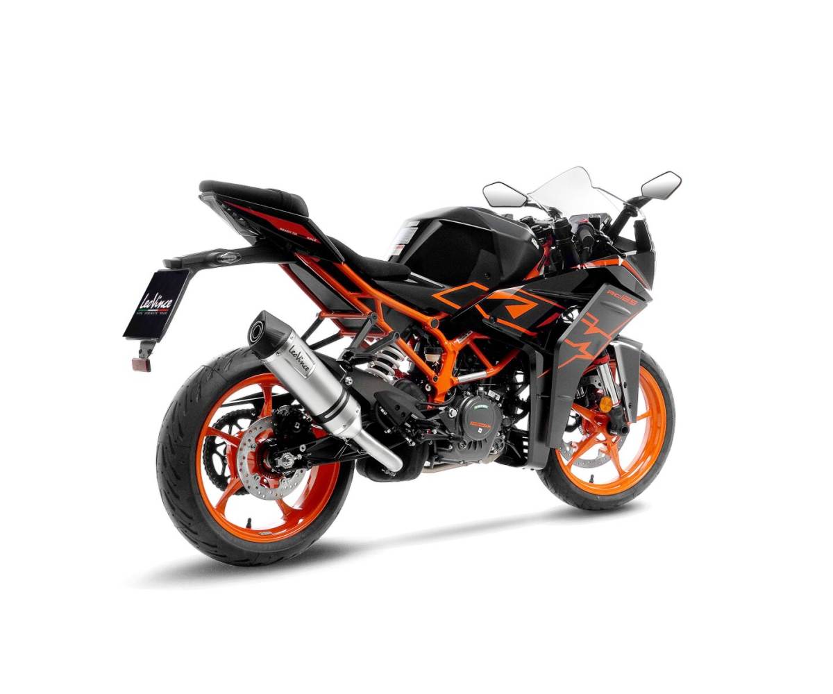 MUFFLER LVONE EVO RC125 - Pitboxen.dk