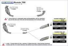 MV Agusta BRUTALE 750 2003-2006 Arrow udstødning. Slip-on udstødninger, komplette udstødninger, manifold/forrør. Find det hos Pitboxen.dk