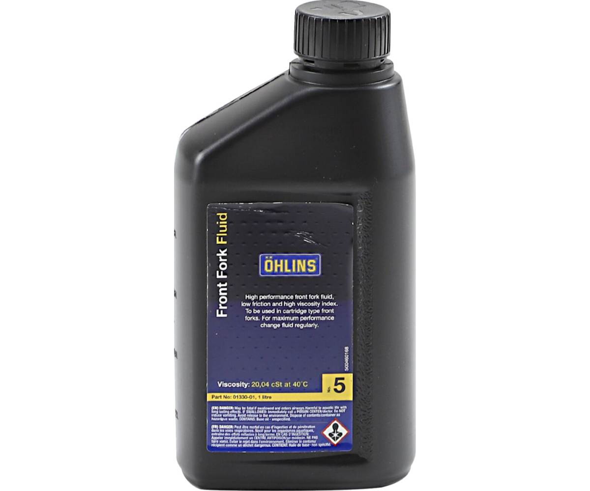 Öhlins forgaffelolie - #5 - SAE5 /W5 - 1Ltr.