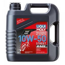 Liqui Moly Street Race 10W50 MC Olie - Fuld syntetisk 4 Liter