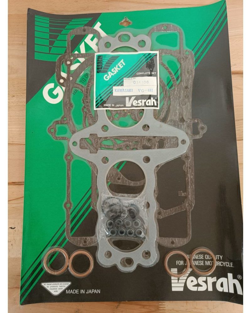 Pakningssæt til Kawasaki Z650 B3/D2/D3/D4/E1/F1 79 - 81, Z650B/B1 - 2/C1 - 2/D1 77 - 78 - Pitboxen.dk